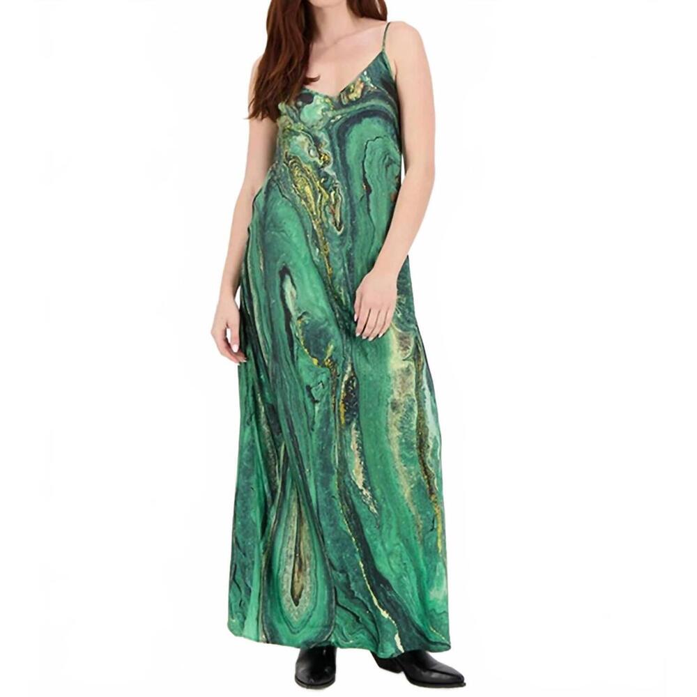 NEW ME369 martha camisole dress in green